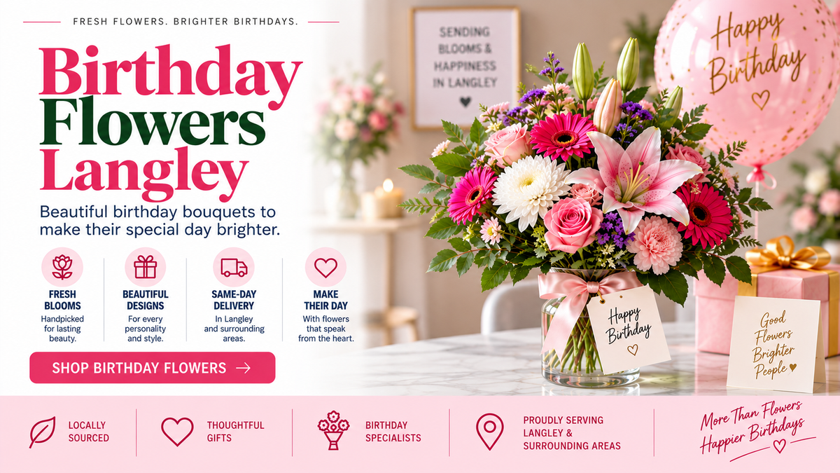 Birthday Flowers Langley