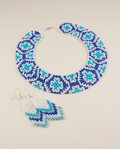 Blue Ornament Jewelry Set