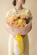 Sunny Peach Bouquet