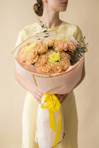 Sunny Peach Bouquet