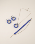 Blue Halo Jewelry Set