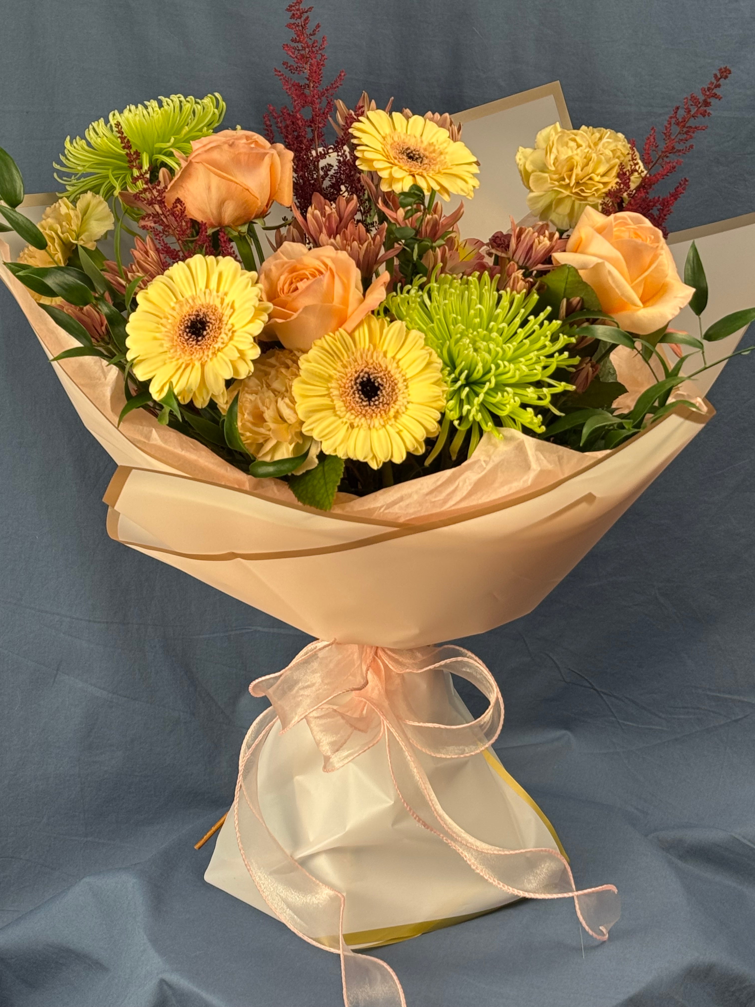 Amber Bloom Bouquet