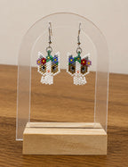 Rainbow Cat Earrings