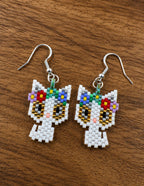 Rainbow Cat Earrings