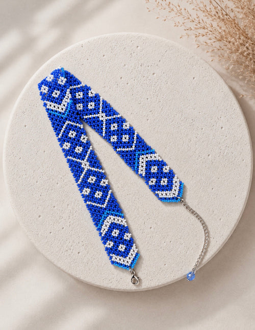 Blue Horizon Choker Necklace