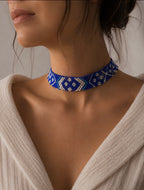 Blue Horizon Choker Necklace