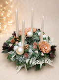 Champagne Frost Wreath