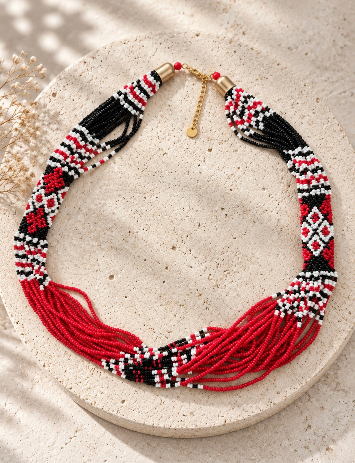 Scarlet Elegance Necklace