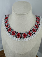 Red Ornament Jewelry Set