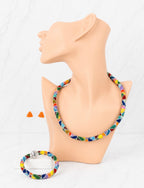 Rainbow Miyuki Jewellery Set