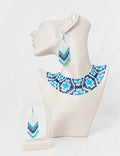Blue Ornament Jewellery Set