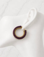 Golden Blush Circle Jewellery Set
