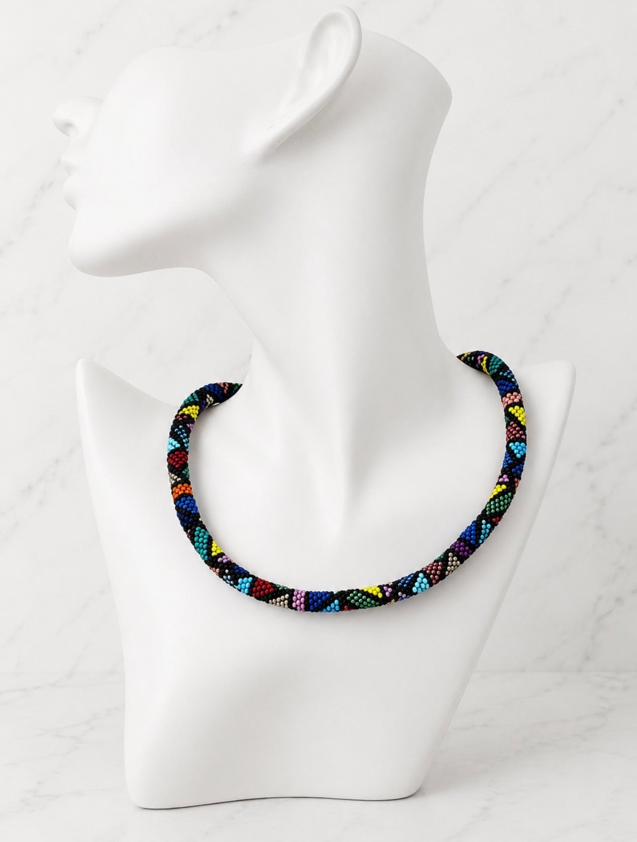 Geometric Mosaic Jewellery Set