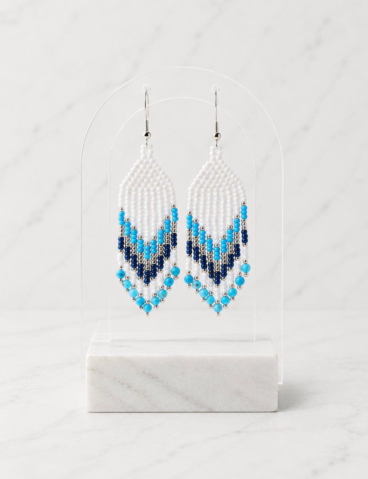 Blue Ornament Jewellery Set