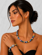 Rainbow Miyuki Jewellery Set