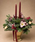 Burgundy Holiday Elegance