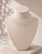 Ivory Lace Sylianka Necklace