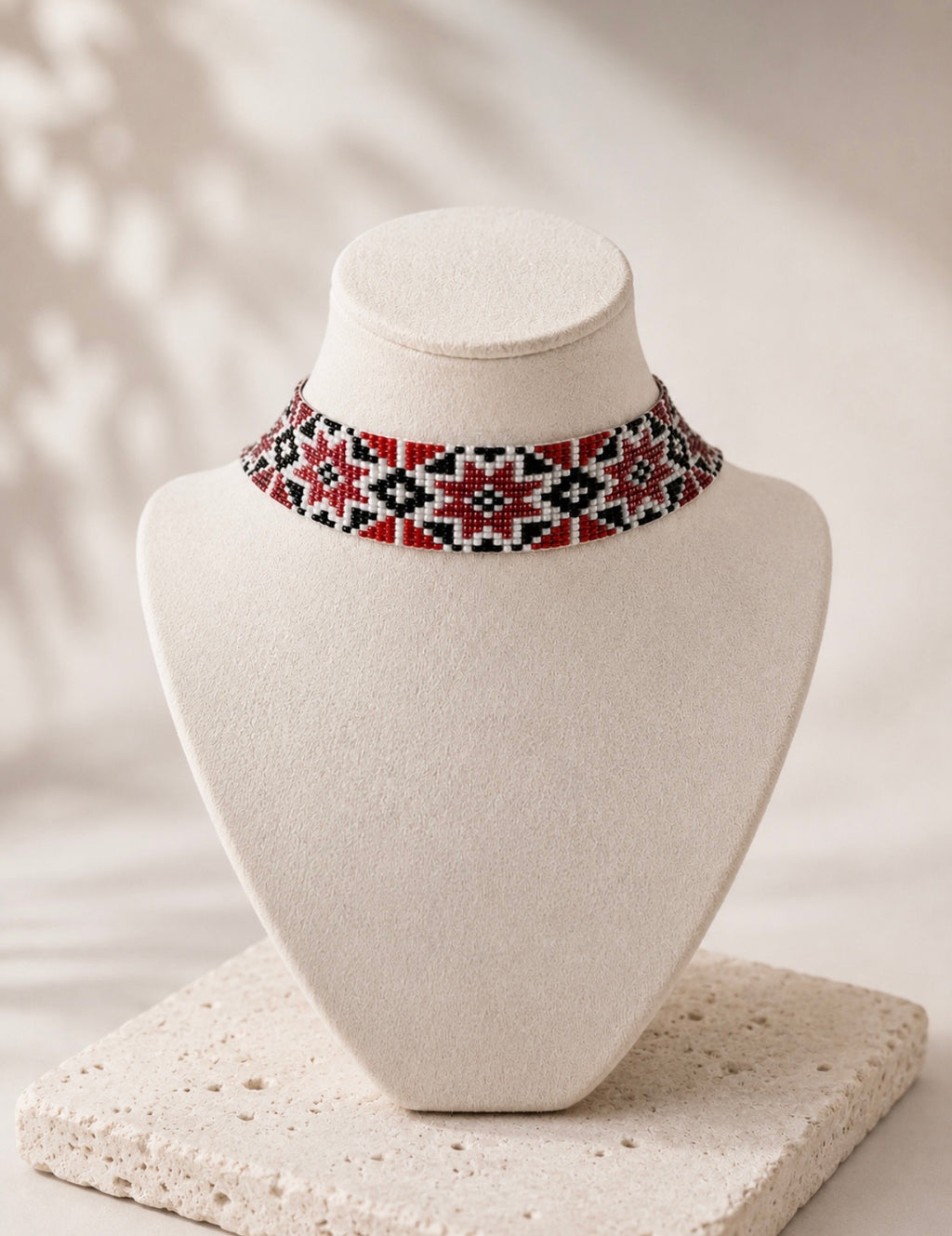 Red Ember Choker Necklace