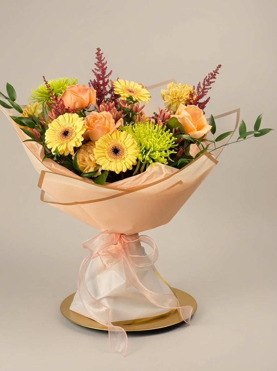 Amber Bloom Bouquet