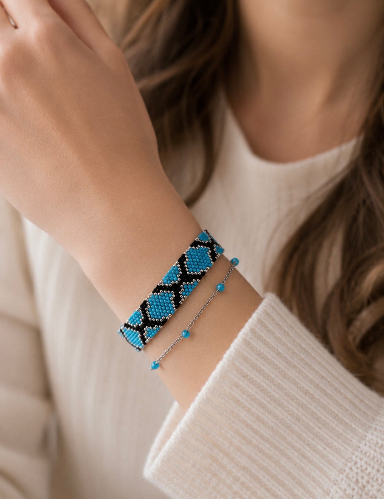Azure Path  Bracelet