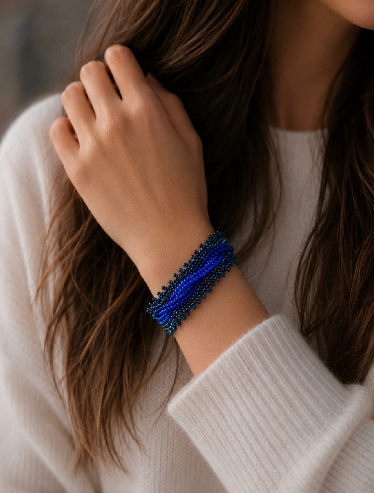 Blue Wave  Bracelet