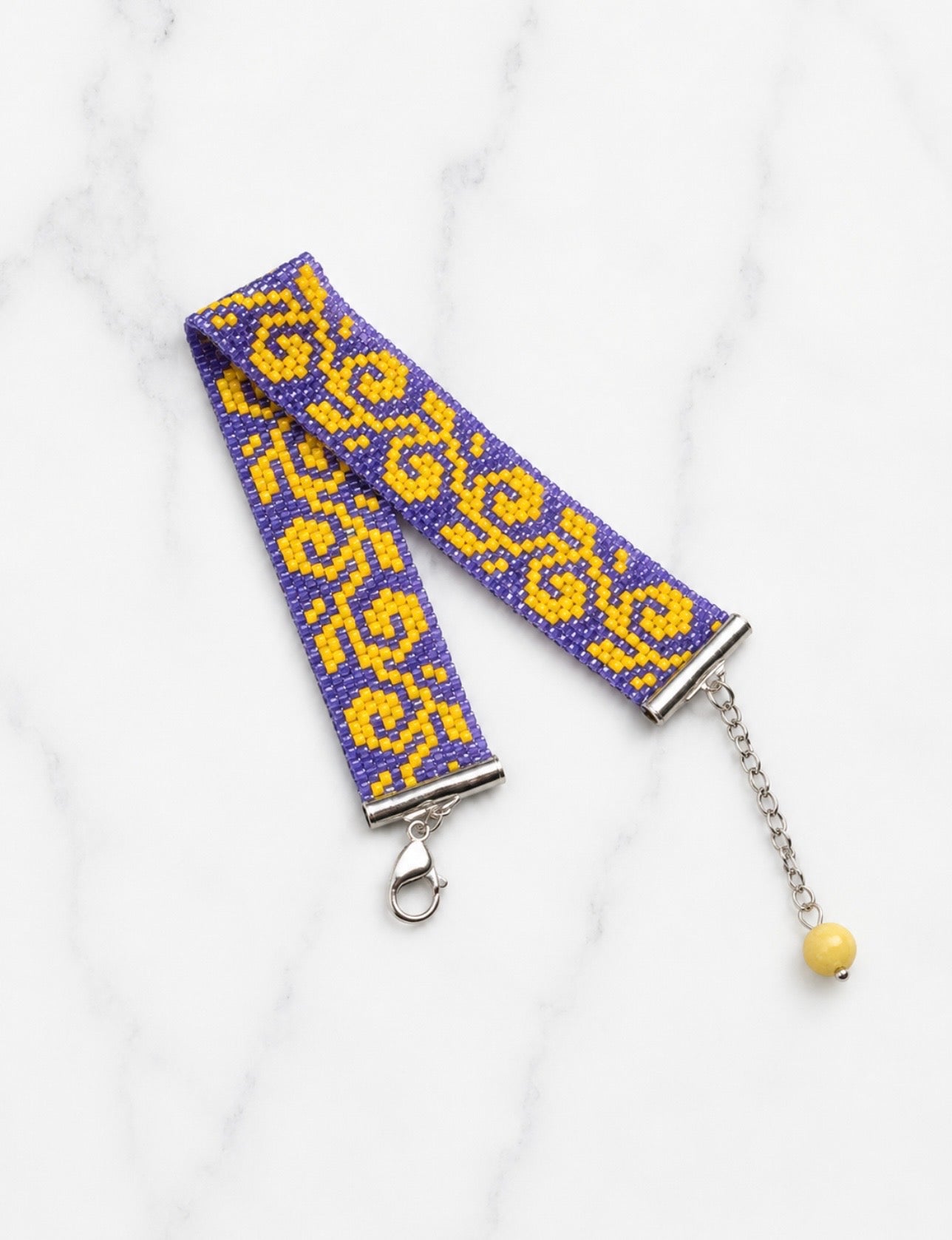 Golden Iris  Bracelet