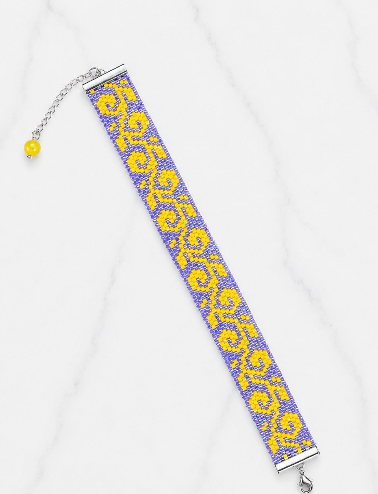 Golden Iris  Bracelet