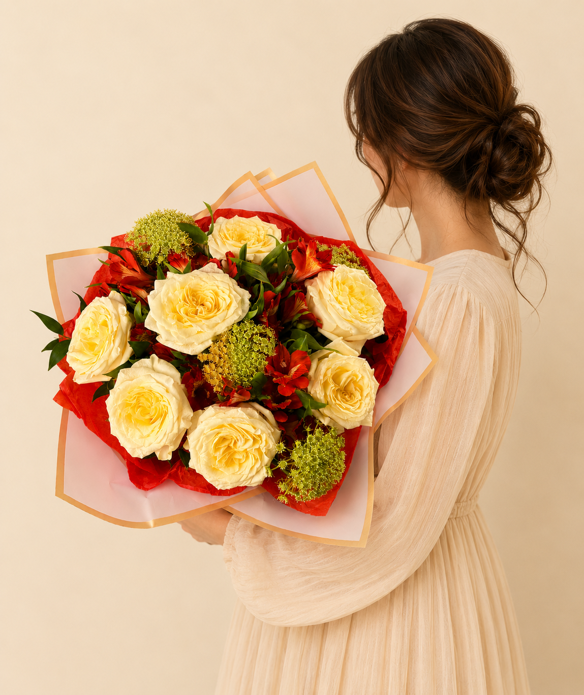 Ivory Spark Bouquet