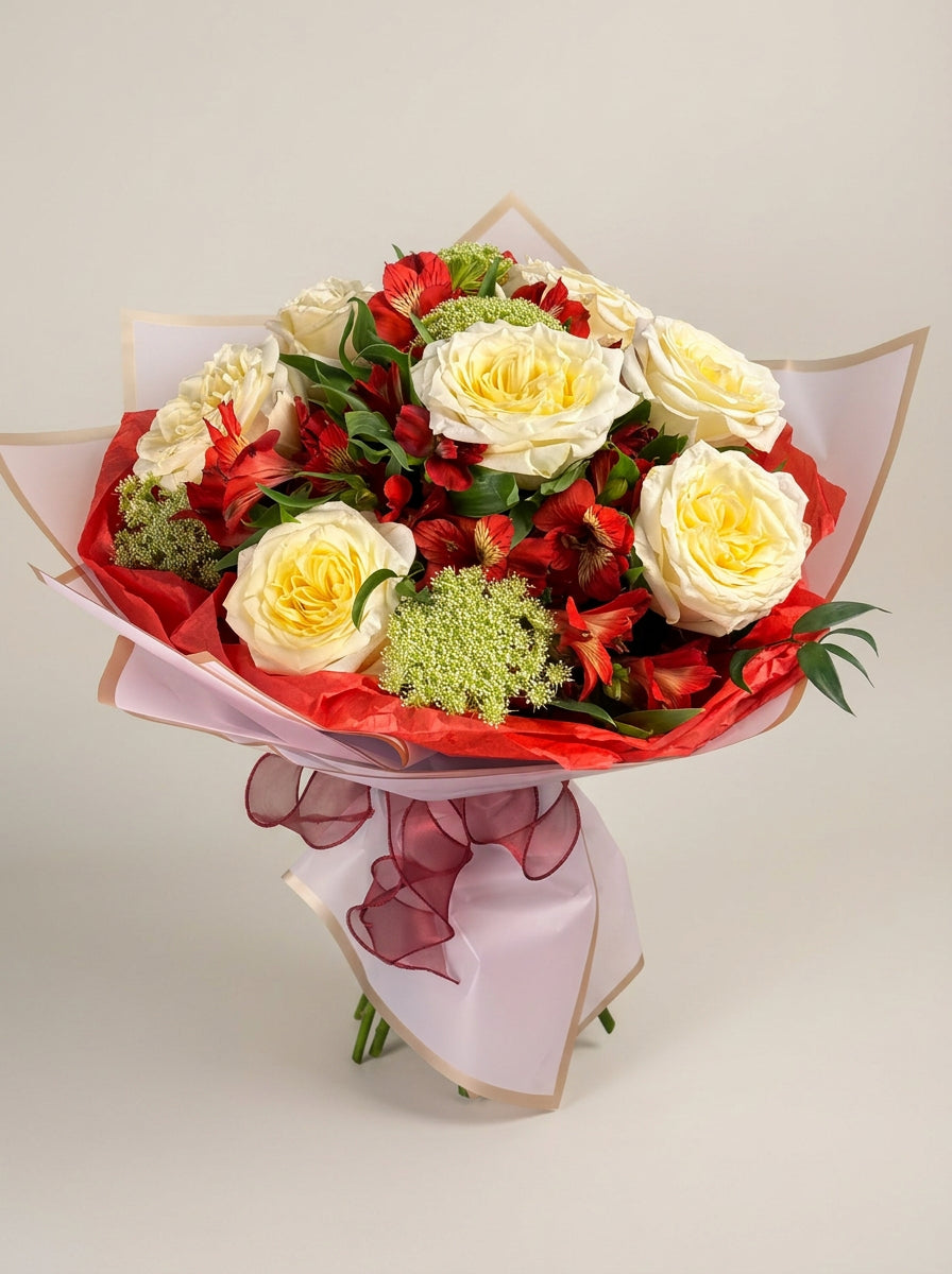 Ivory Spark Bouquet