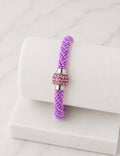 Lavender Glow  Bracelet