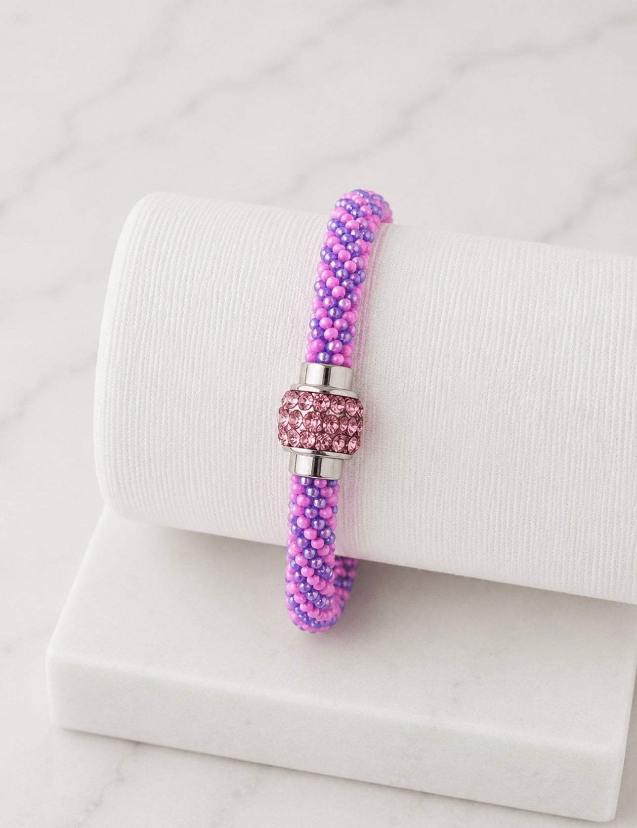 Lavender Glow  Bracelet
