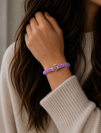 Lavender Glow  Bracelet