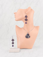 Midnight Cross Miyuki Jewellery Set