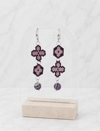 Midnight Cross Miyuki Jewellery Set