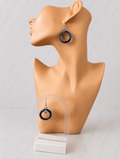 Moon Circle Earrings