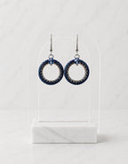 Moon Circle Earrings