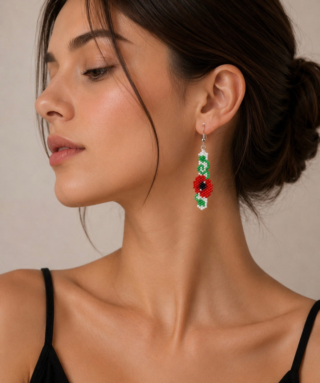 Poppy Bloom Earrings